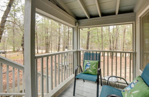 Center Ossipee House | Center Ossipee Cabin with Game Room and Fire Pit!