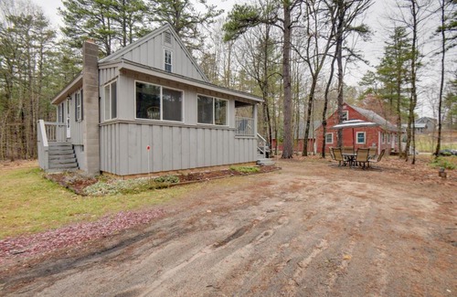 Center Ossipee House | Center Ossipee Cabin with Game Room and Fire Pit!