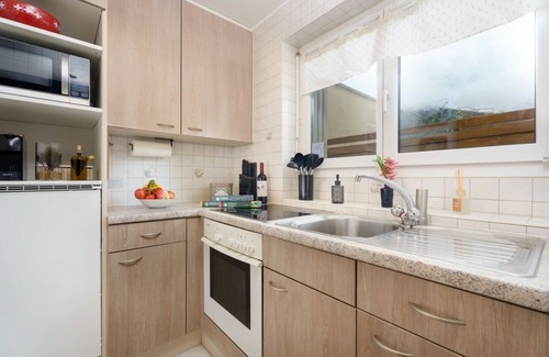 Saas-Fee Apartment | Central chalet-style studio with Allalin view, Mischabelkette, Saas Fee, Zermatt