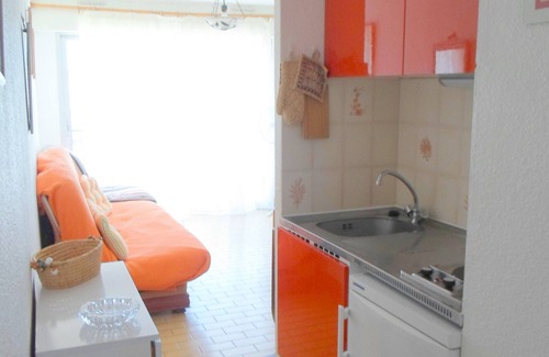 Balaruc-les-Bains Apartment | Central Location with Terrace – Cozy Studio, Pet Friendly, Free WiFi, Near Shops & Thermal Baths