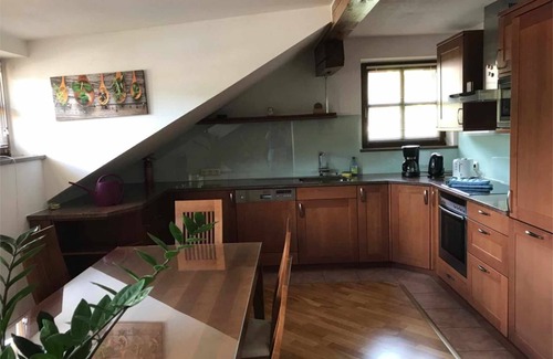 Bad Ischl Apartment | Centrally but quietly located apartment Sisipark with 2 bedrooms and balcony