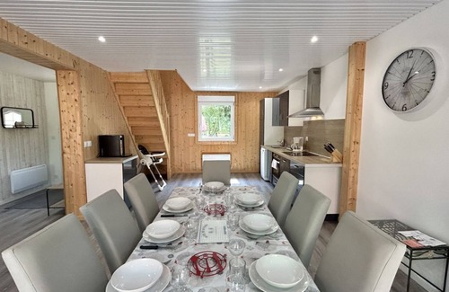 Rue Ski Chalet | Chalet 2 - Chalet des étangs de Larronville in the Baie de Somme