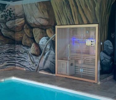 Clermont-Creans Ski Chalet | Chalet authentique à Clermont-Créans avec piscine partagée
