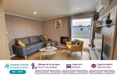 Bretignolles-sur-Mer Ski Chalet | Chalet avec clim - Piscine - 4 adultes - 2 enfants