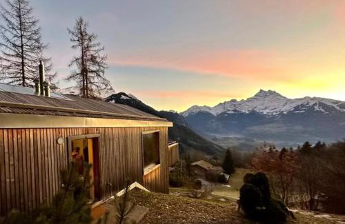 Les Posses-sur-Bex Ski Chalet | Chalet contemporain