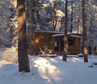Boussoulet House | Chalet Hibou 1 couchage en 140 Domaine de la Mamounette