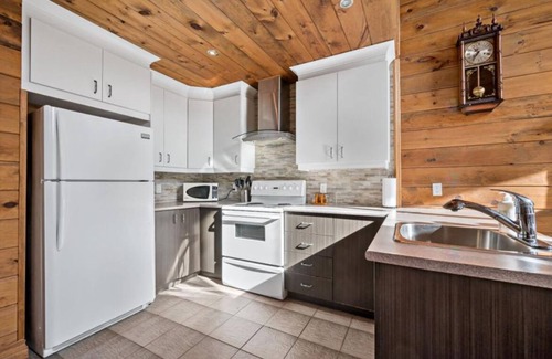 Mont-Laurier Ski Chalet | Chalet Le Malpic, Laurentides, Bord de l'eau, en pleine nature. Animaux acceptés
