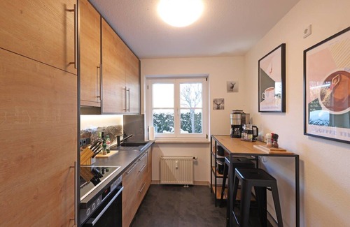 Oberstdorf Apartment | "Chalet-Style" 3-Raum-Suite direkt am Kurpark