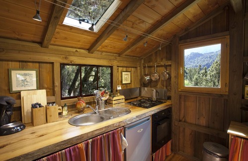 Chisa Ski Chalet | Chalet style cabin, built in the trees, away from the bustle, between sea and mountains