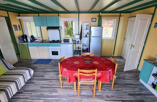 Saint-Leu Ski Chalet | Chalet Sunset 2*, panoramic view of the bay, near Saint-Leu and its beaches