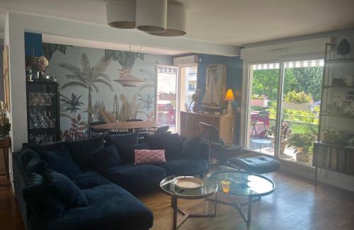 Quartier de Becon House | Chambre et salle de bains autonome dans un logement élégant