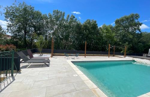 Lieuran-les-Beziers House | Chambre indépendante 25 m2 au calme avec piscine et terrain de pétanque