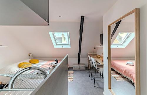 Colombier - Champ de Mars Apartment | Charmant studio à deux pas de la gare - Le Nichoir