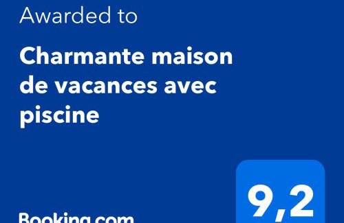 Gallargues-le-Montueux House | Charmante maison de vacances avec piscine
