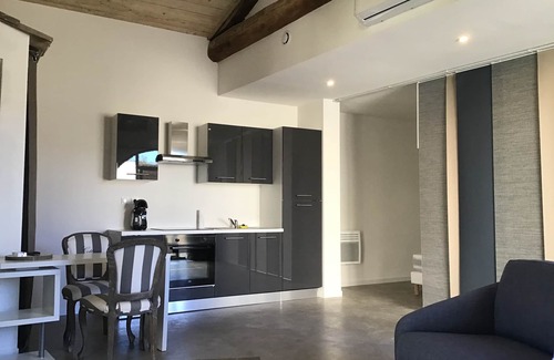 Saint-Julien-de-Peyrolas Condo | Charming loft in estate with swimming pool in the heart of the gorges de l'ardeche