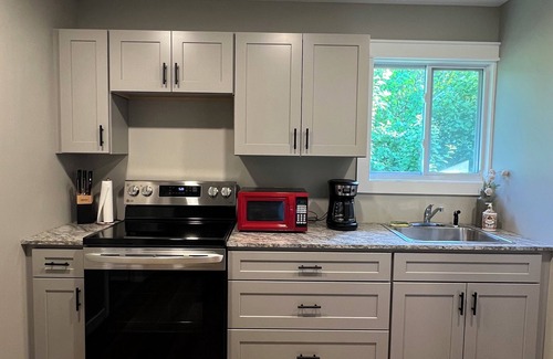 Cheboygan House | Charming 1-Bedroom Lodge Near Mackinac – Year-Round Getaway!