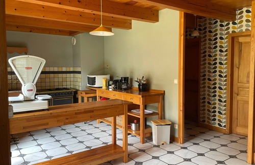 Tence Cottage | Charming 1870 Stone House in Wooded Area with Terrace, Near Activities
