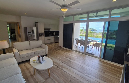 Boca Chica Villa | Charming 2-bedroom ocean view garden apartment with private pool