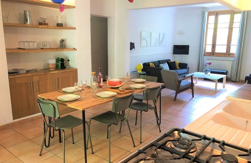 Les Arceaux Apartment | Charming 5 room apartment with garden in the center of Montpellier - 4 bedrooms + 2 bathrooms