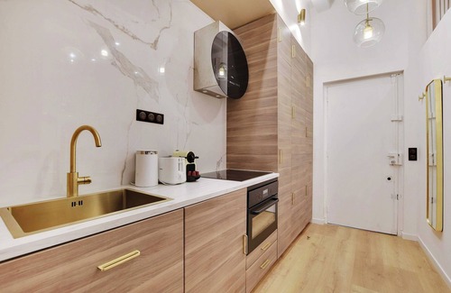 Quartier Sainte-Avoye Apartment | Charming apartment - 1BR/4P - AC - Marais