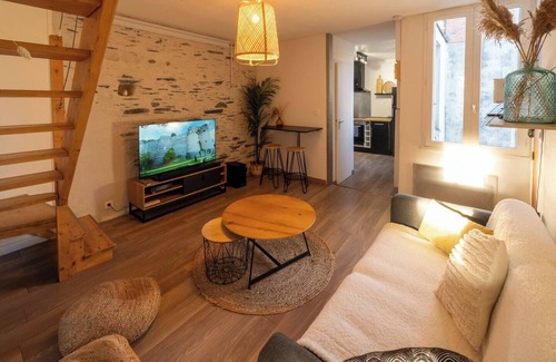 Downtown Angers Apartment | Charming Bright Duplex