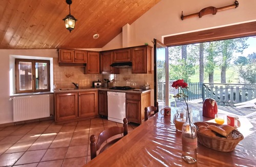 Saint-Romain-Lachalm Cottage | Charming cottage in Saint-Romain-Lachalm with terrace, near Dunières