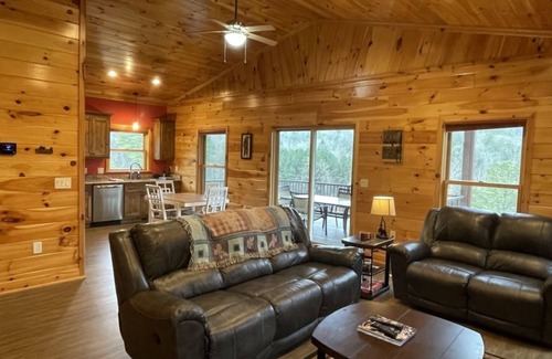 Tellico Plains Cabin | Charming cabin with an Amazing view! - pet and motorcycle friendly! 2 Bedroom Cabin by RedAwning