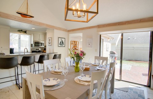 Mews Village House | Charming Cape Cod Home w/Patio, 2 Mi to Beach!