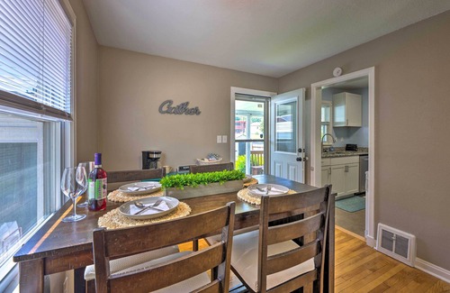 Kanawha City Cottage | Charming Charleston Home w/Yard & Fire Pit!