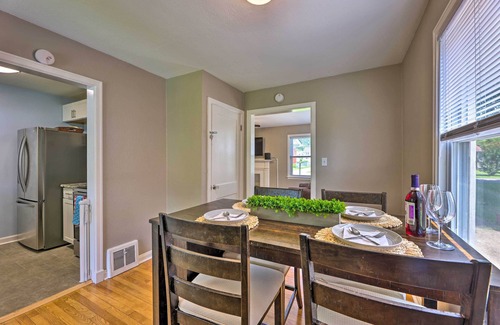 Kanawha City Cottage | Charming Charleston Home w/Yard & Fire Pit!