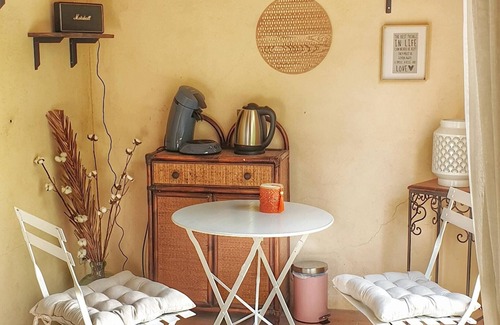 Vacqueyras Cottage | Charming cottage with jacuzzi and swimming pool in the heart of the village of Vacqueyras