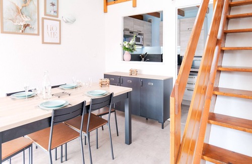 Bourgenay Apartment | Charming duplex with swimming pool close to Tanchet beach