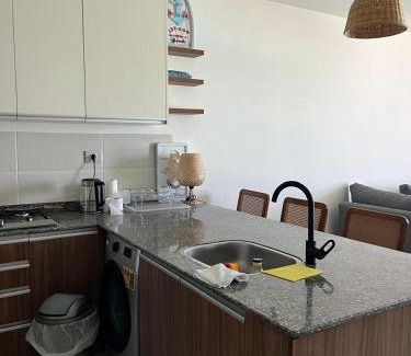 Ad-Dab'ah Ski Chalet | Charming Fouka bay 3bd direct lagoon view Chalet for Families Only or Group of Girls