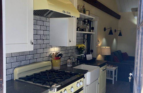 Northwest Carmel Apartment | Charming, French-Inspired 2 BR 2 BA Apartment, 1 Block from Ocean Ave.