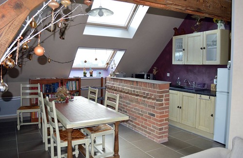 Blessy Apartment | Charming gîte for 6 people with access to a heated and covered swimming pool