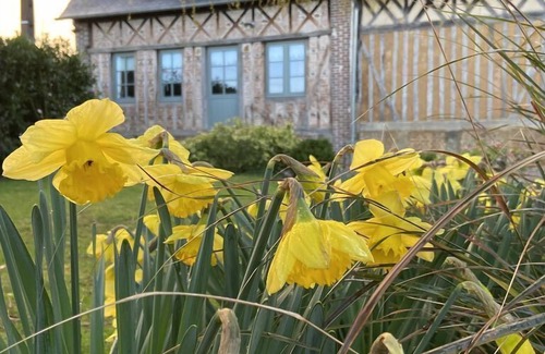 Meulles House | Charming half-timbered ancient barn in Normandy
