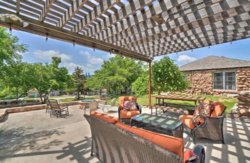 Medicine Park House | Charming Hilltop Cottage in Medicine Park!