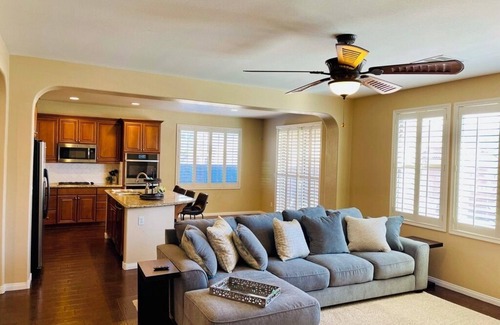North Las Vegas House | Charming house with saltwater pool and hot tub
