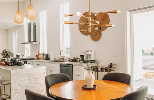 Joshua Tree Villa | Charming Joshua Tree villa, Pool,Spa, Arcade-Game-Theatre Room, Mins to JT park!