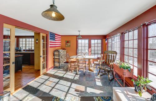 Center Lovell House | Charming Lovell Farmhouse - 17 Acres with Mtn Views!