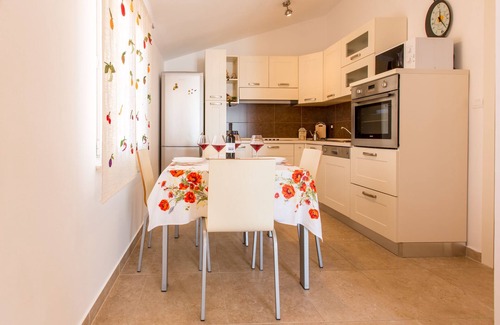Mimice House | Charming Mediterranean stone house, amazing view on Adriatic sea, pebble beach