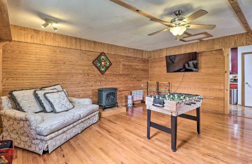 Mills River House | Charming Mills River Home with Porch and Yard!