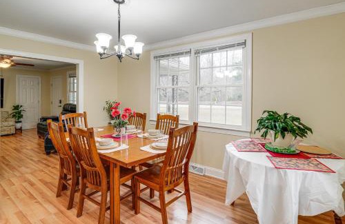 Keeling House | Charming Milton Home with Porch - 5 Mi to VIR!
