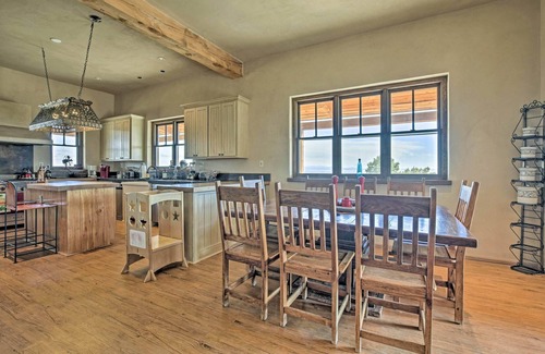 Cerrillos House | Charming Mountain Estate w/Views + Fire Pit!