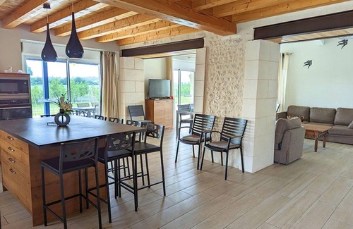Salles-de-Barbezieux Cottage | Charming Rustic Home with Private Pool, Terraces, Near Fishing Ponds and Attractions