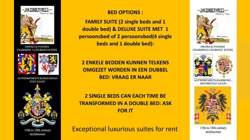 Historisch centrum Bed & Breakfast | Charming Suites Jan Zonder Vrees