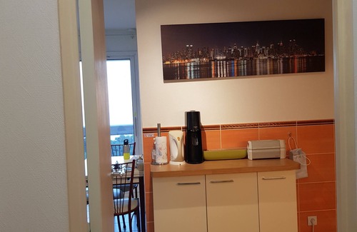 Theoule-Superieur Apartment | Charming T2, air-conditioned (2-4 people) with swimming pool, sea view