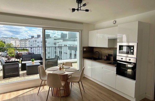 Quimper Apartment | Charming T2 apartment with large terrace close to town center