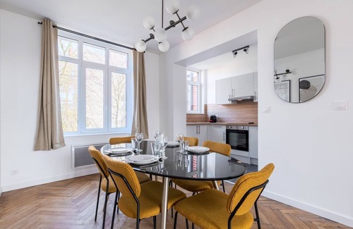 Marcq-en-Baroeul Apartment | Charming through-apartment renovated and equipped!