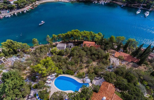 Bobovisca Villa | Charming Villa Anna with pool, beautiful garden and amazing views